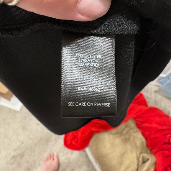 Torrid Mini Rib Knit Twist Front Skater Dress Size 0 (size large) - Picture 5 of 7